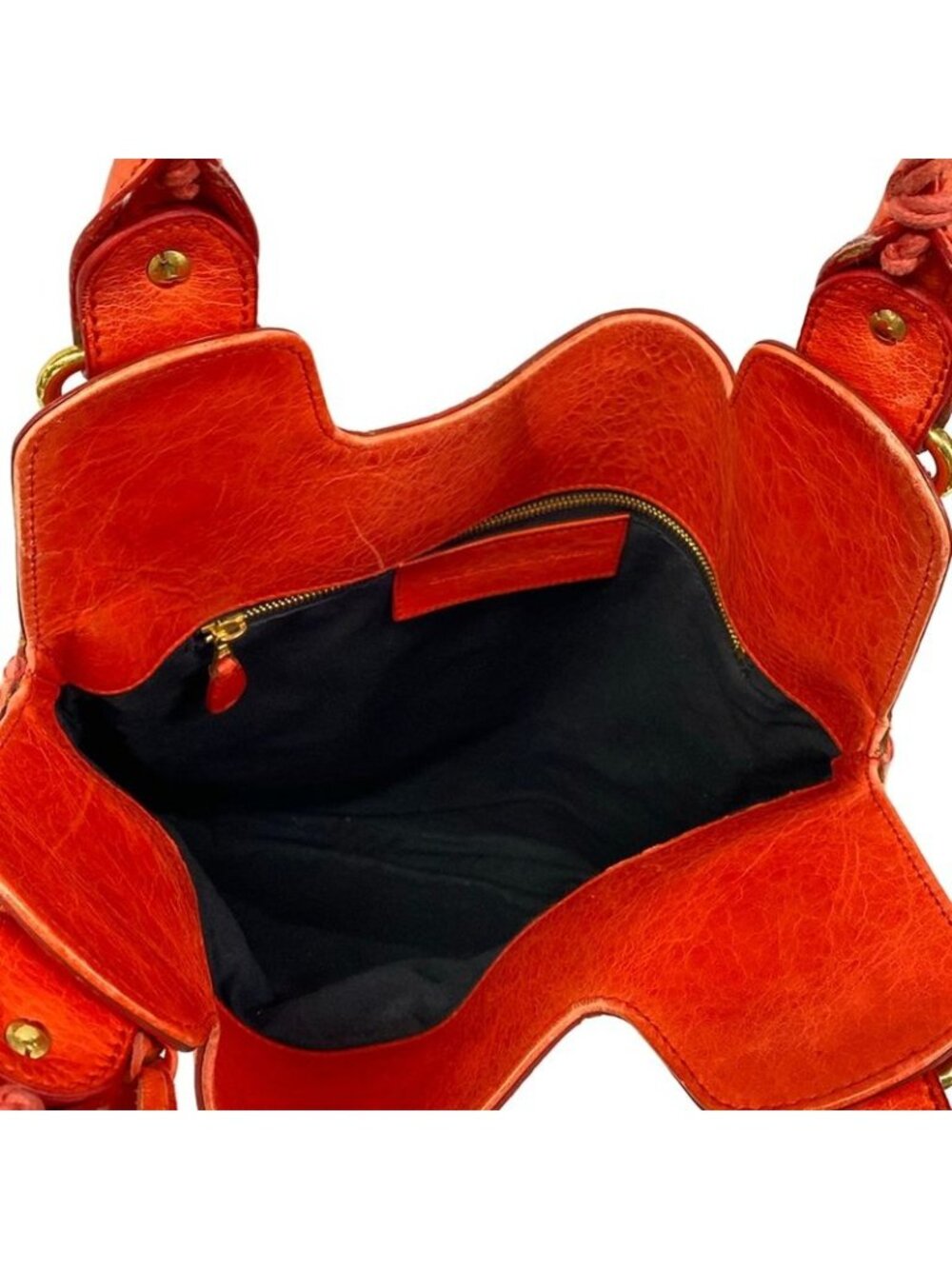 Balenciaga Shoulder Bag Editor's the Giant Slim Red Leather - Picture 7 of 15